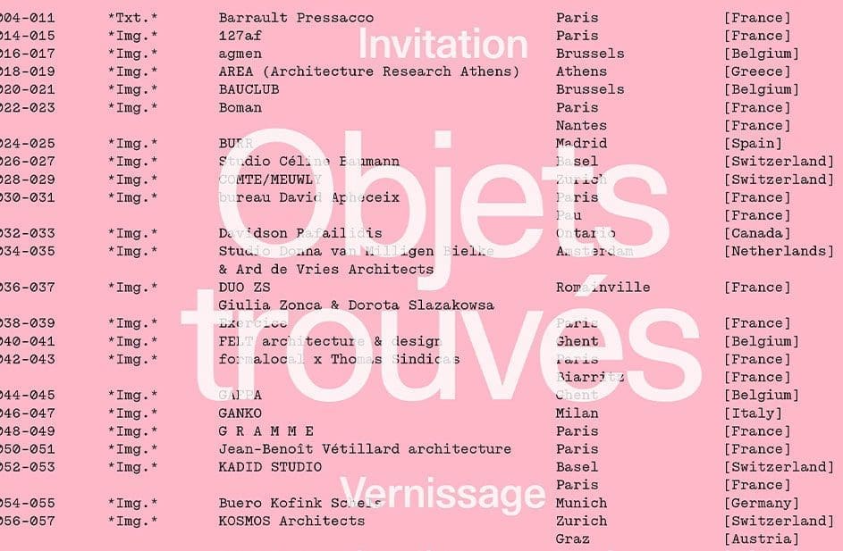 Exposition « Objets trouvés »