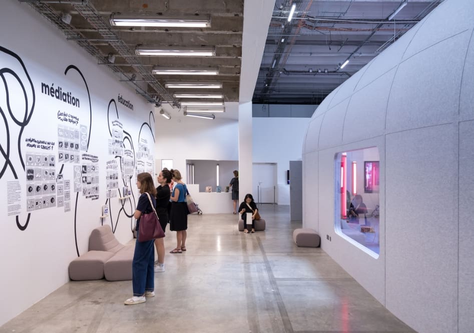 Sammode, Partner der Installation hamo im Palais de Tokyo.