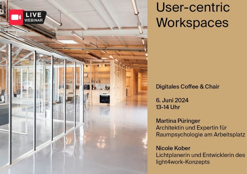 Webinar New Light at Work: User-centric Workspaces