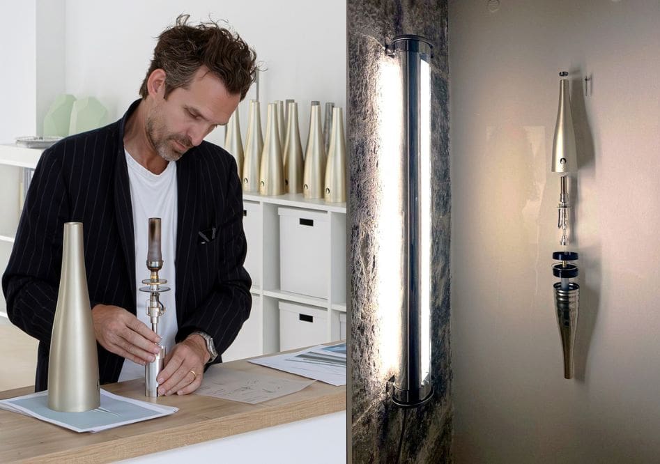 Sammode beleuchtet die olympische Fackel bei der Design Parade in Hyères